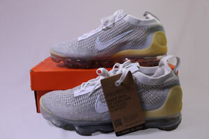 Nike Air VaporMax 2021 Flyknit DC4112100 Shoes Wht Pure Platinum WomensSize10.5